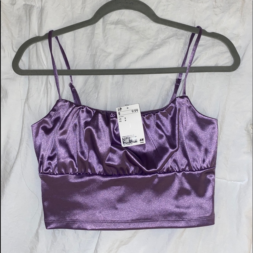Purple silky going out top from HM!
